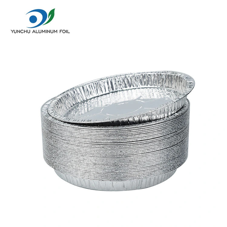7-9 tommer pizza panne sølv aluminiumsfoliebeholdere