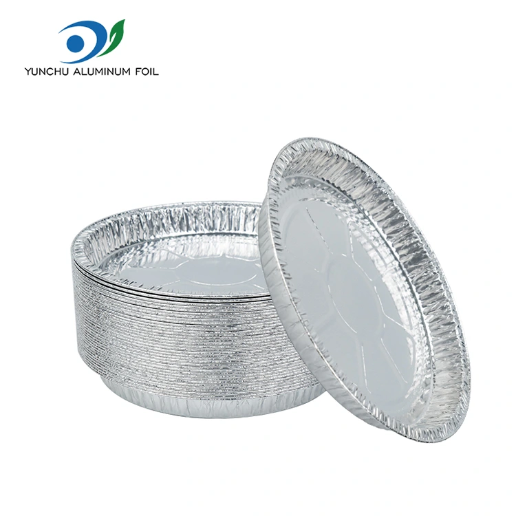 7-9 tommer pizza panne sølv aluminiumsfoliebeholdere