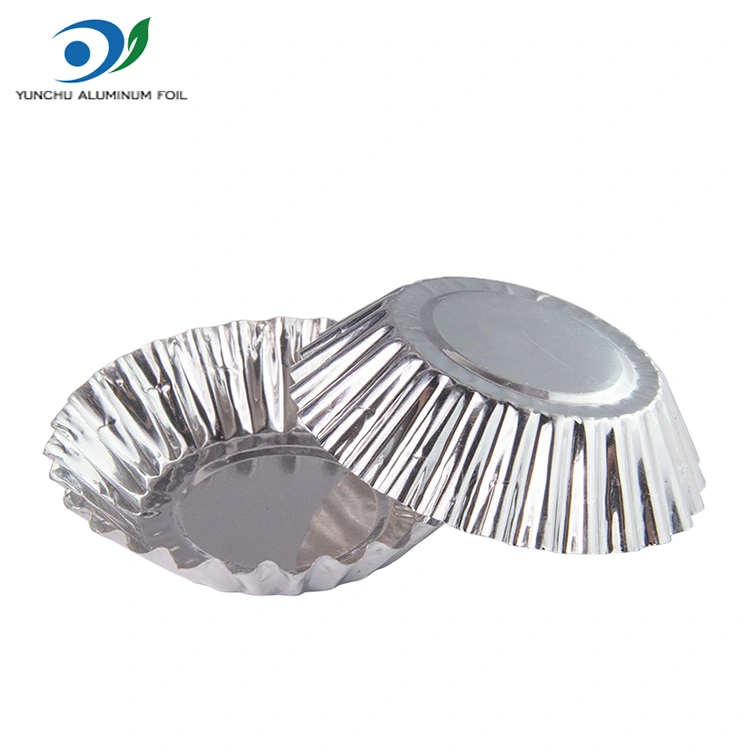 Egg Tart Toast Baking Silver Aluminium Foil Food Container