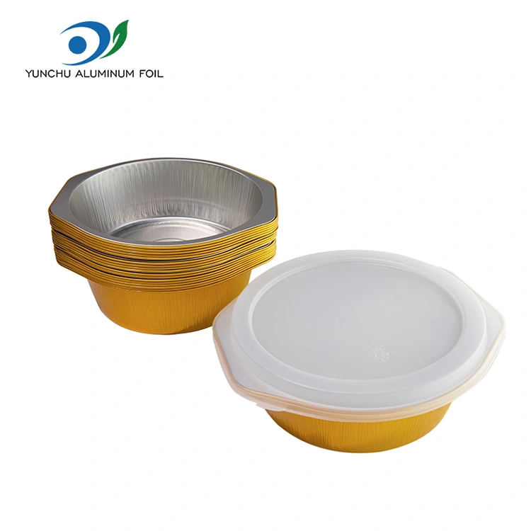 Varmebestandige aluminiumsfoliebeholdere for takeaway og catering
