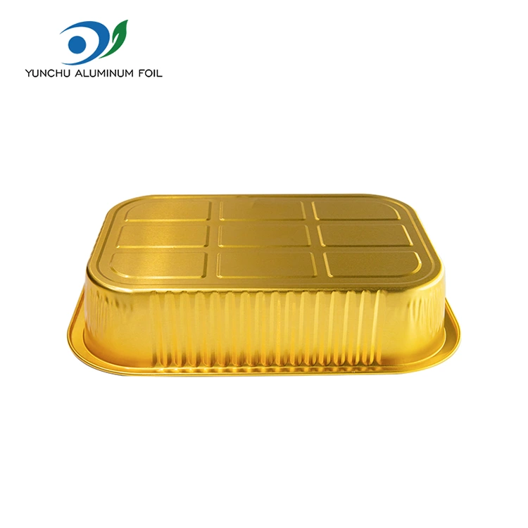 Kraftige matbeholdere i aluminium for takeaway og matlevering