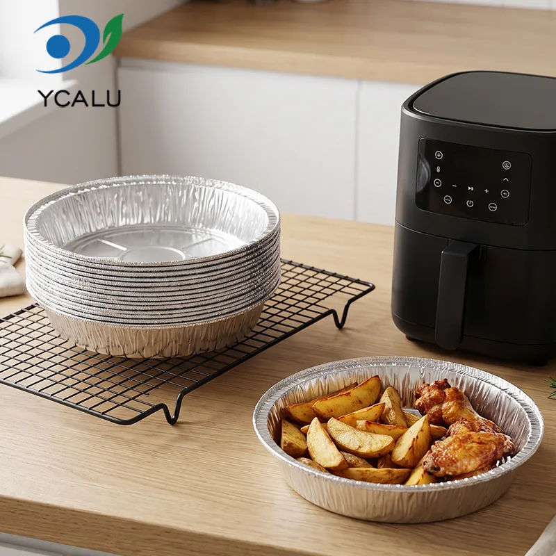 Air Fryer Mat Sølv aluminiumsfoliebeholdere