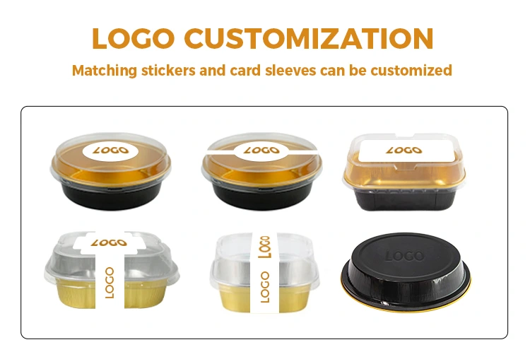 Disposable Round Aluminum Foil Containers