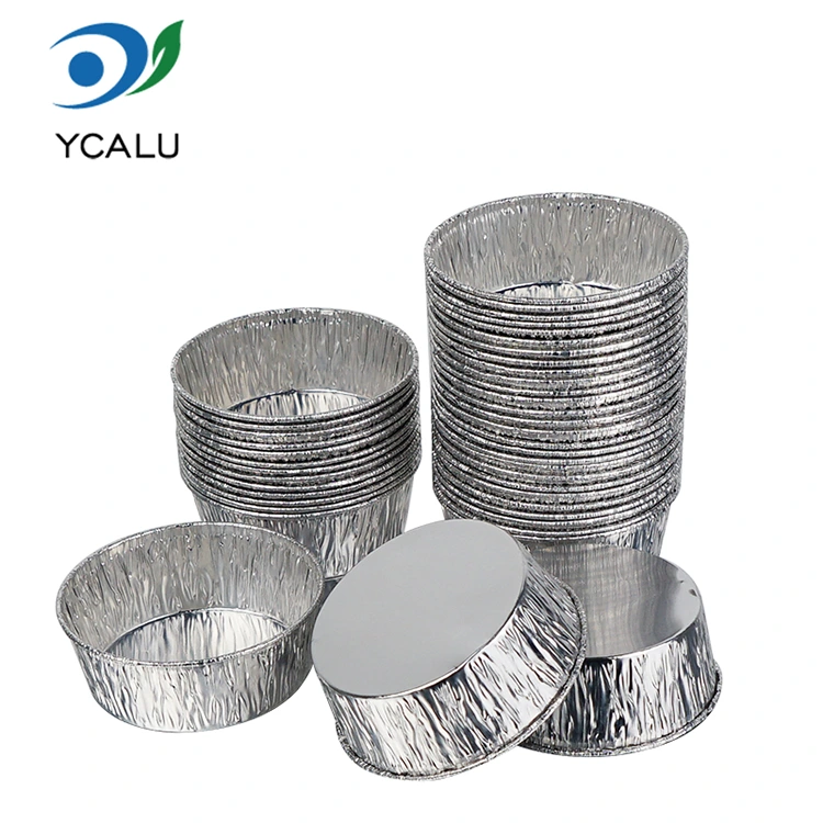 Premium aluminiumsfolie kakebeholdere for takeaway dessertemballasje