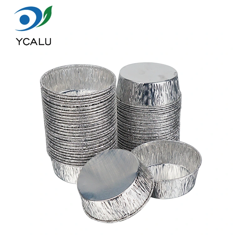 Premium aluminiumsfolie kakebeholdere for takeaway dessertemballasje