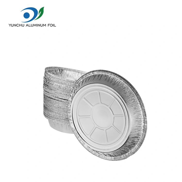 Rundluft Fryere ovn sølv aluminiumsfoliebeholdere Rundluft Fryere ovn sølv aluminiumsfoliebeholdere