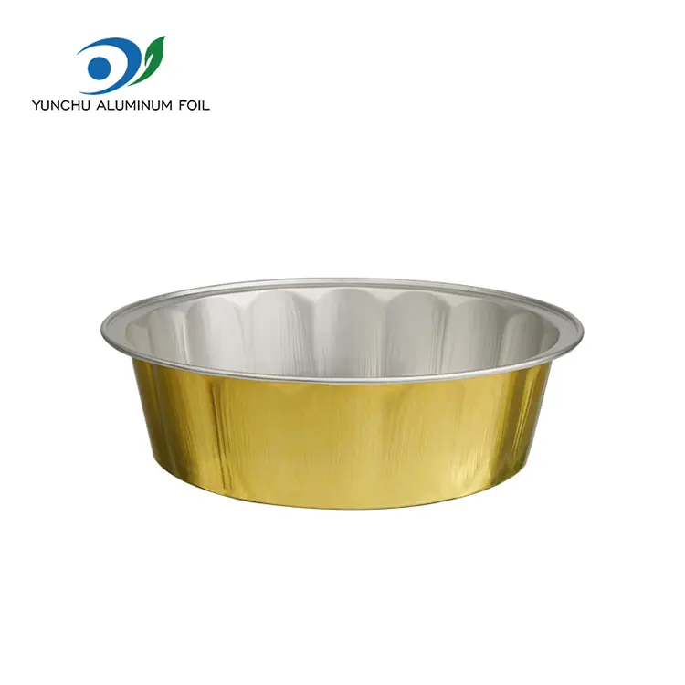 Resistente baking av smoothwall aluminiumsfoliebeholdere