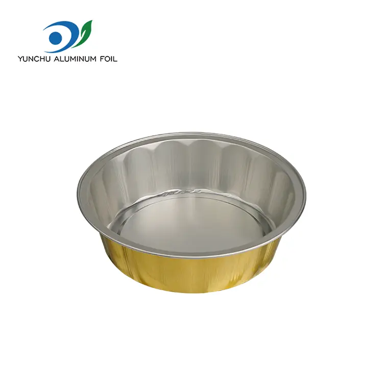 Resistente baking av smoothwall aluminiumsfoliebeholdere