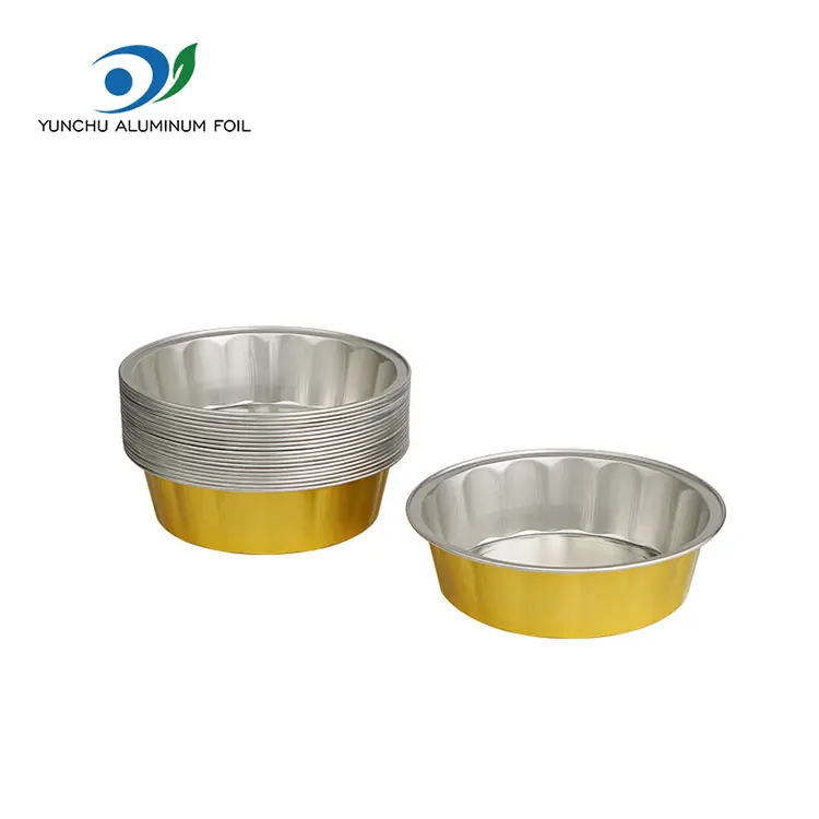 Resistente baking av smoothwall aluminiumsfoliebeholdere