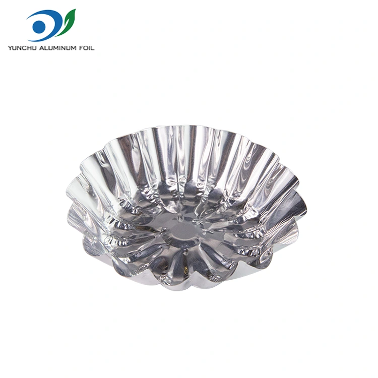 Rund egg terte leketøy baker sølv aluminium folie matbeholder